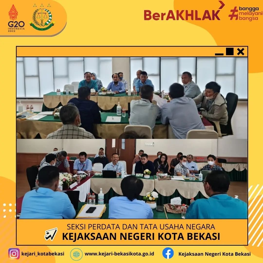 Rapat Lanjutan Kejari Kota Bekasi