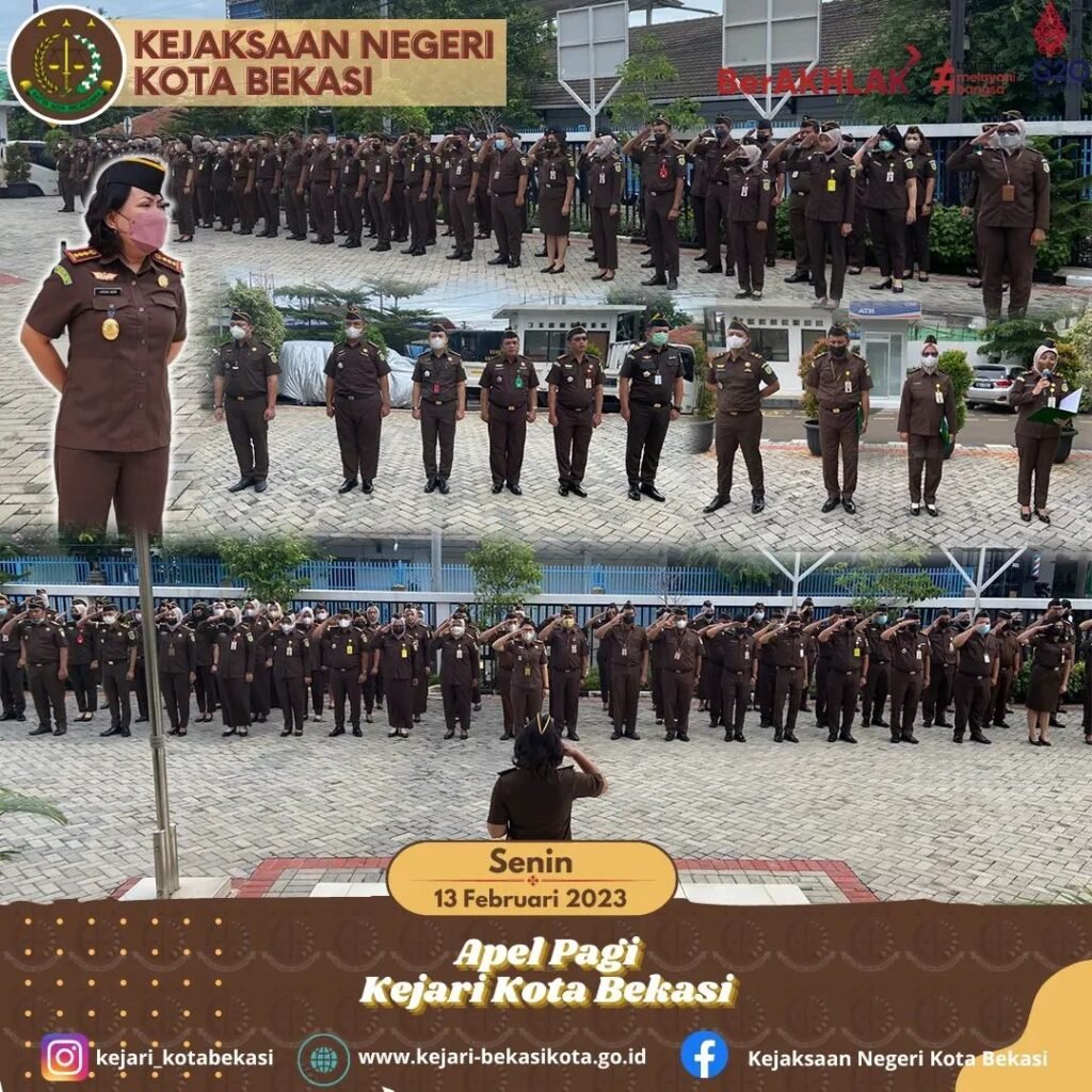 Apel Pagi Kejaksaan Negeri Kota Bekasi Kejari Kota Bekasi