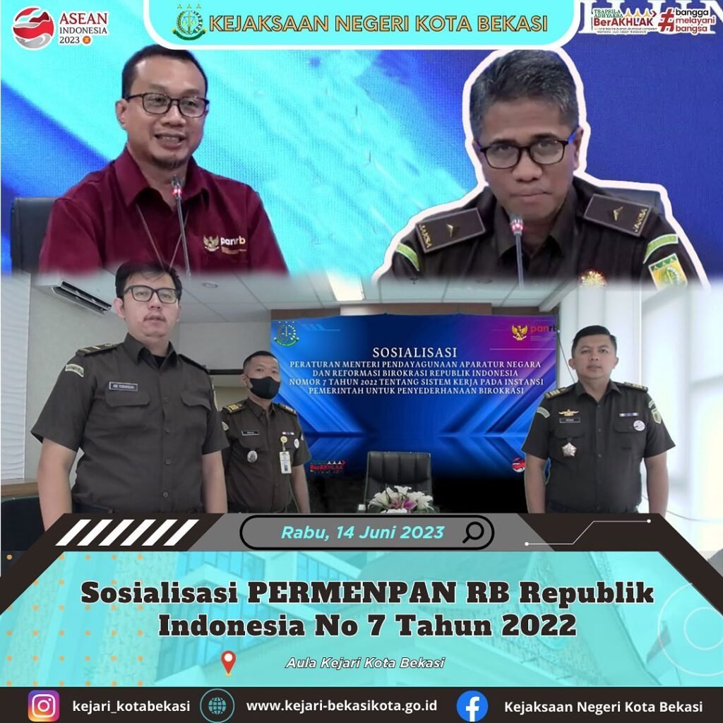 Sosialisasi Permenpan Rb Republik Indonesia No 7 Tahun 2022 Kejari Kota Bekasi 6849