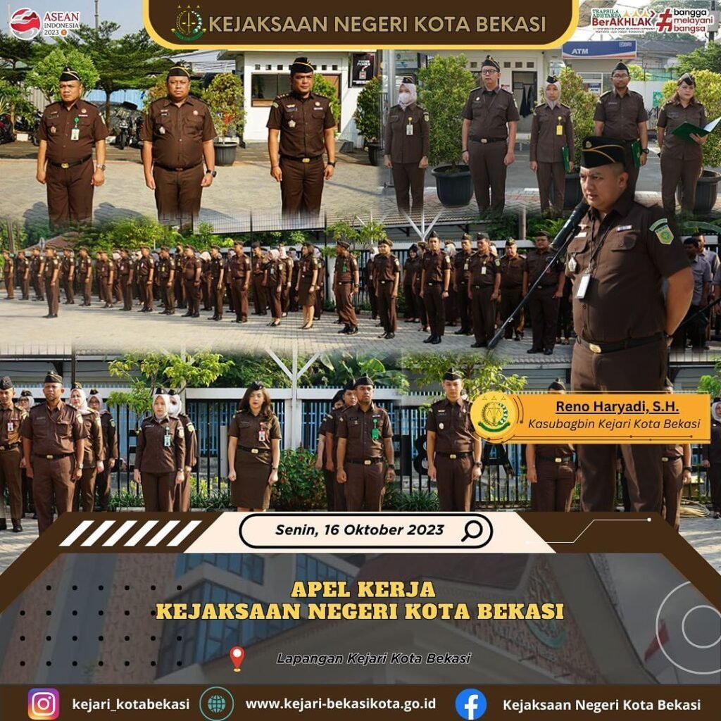 Apel Kerja Kejaksaan Negeri Kota Bekasi Kejari Kota Bekasi